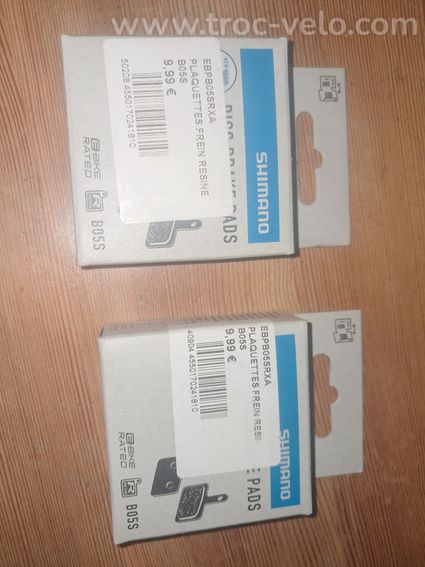 Plaquettes freins