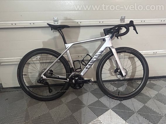 Canyon Endurace CF SLX 7 Di2 / PoweMeter Inpeak / Roues Hunt 40 mm - 2