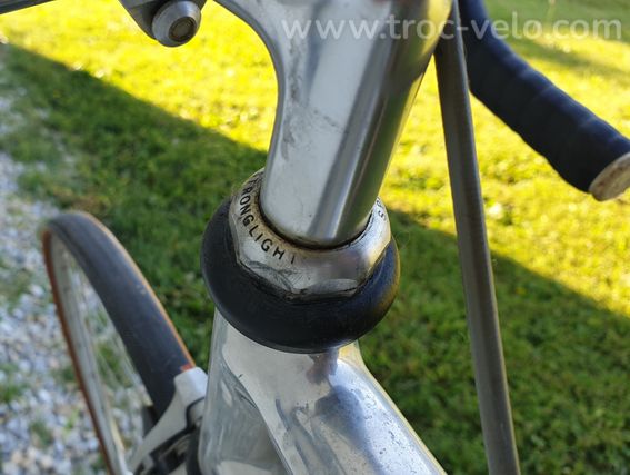 Vélo de course vintage André Sablière — cadre aluminium artisanal — années 1980 - 7