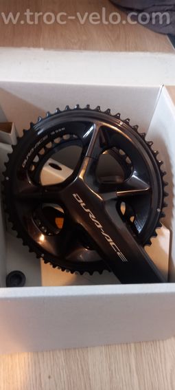 Pédalier Vélo Vintage SHIMANO DURA ACE – Occasion – Pour Peugeot Ou Autres Vélos Anciens