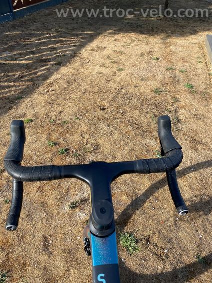 Cube Cross Race C:68X SLT - Bleu - Taille 58 - SRAM Force AXS / Roues Duke - 5
