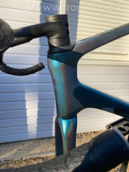 Cube Cross Race C:68X SLT - Bleu - Taille 58 - SRAM Force AXS / Roues Duke - 7