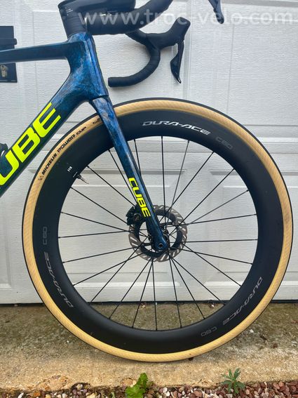 Cube Litening Air TE C68X Wanty Gobert - Dura-Ace Di2- C60- Capteur de puissance - 6