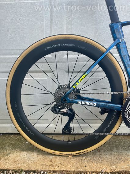 Cube Litening Air TE C68X Wanty Gobert - Dura-Ace Di2- C60- Capteur de puissance - 7