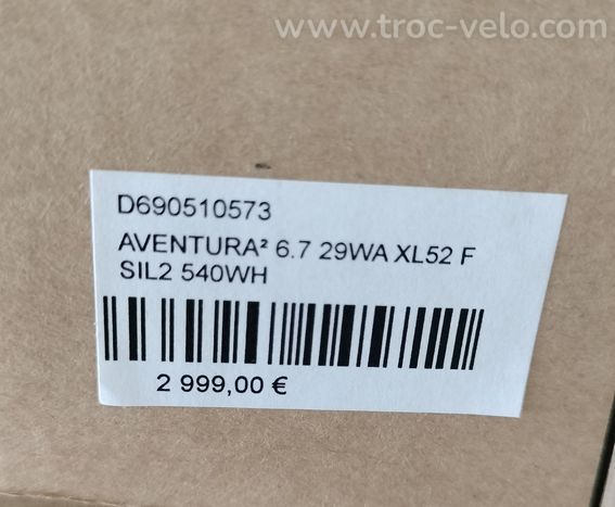 vélo élec FOCUS Aventura 2 taille XL, neuf, jamais utilisé, 0 km, - 5