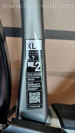 vélo élec FOCUS Aventura 2 taille XL, neuf, jamais utilisé, 0 km, - 6