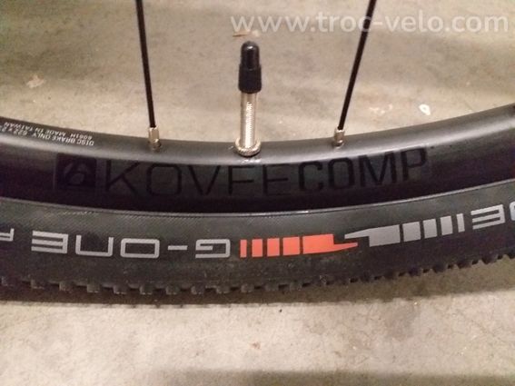 Paire de roues VTT complète  - 2