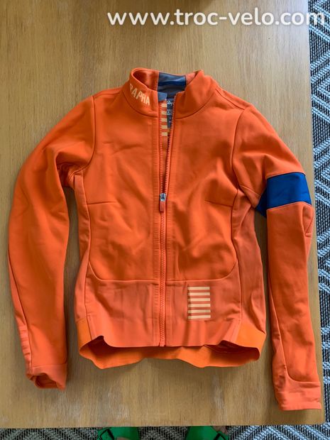 Veste hiver molletonnée RAPHA femme XS orange  - 1