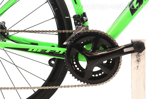 Produit Reconditionne Giant Defy Advanced 2 Vert Velo De Route Tres Bon Etat - 4