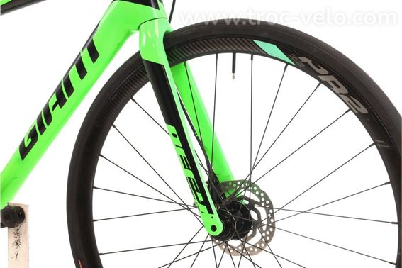 Produit Reconditionne Giant Defy Advanced 2 Vert Velo De Route Tres Bon Etat - 5