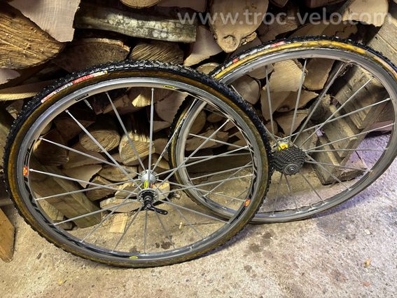 paire de roues MAVIC KSYRIUM SL patins CX
