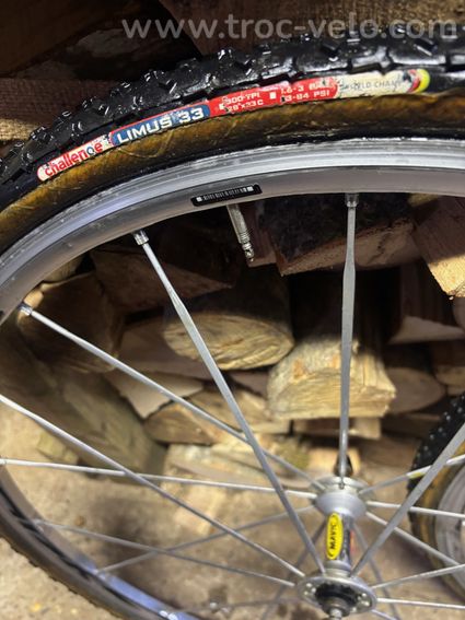 paire de roues MAVIC KSYRIUM SL patins CX - 4