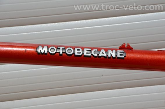 Cadre et fourche de vélo de course vintage français Motobecane C5 – tubes acier Columbus SL - 4