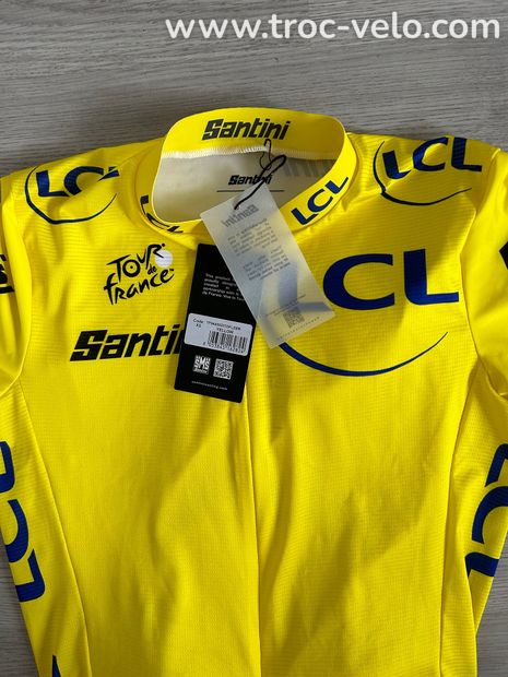  COLLECTOR vraie tenue pogacar TDF 2024 pissei/santini  - 4