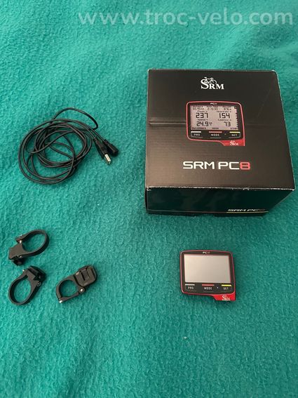 Compteur PC8 Srm rouge