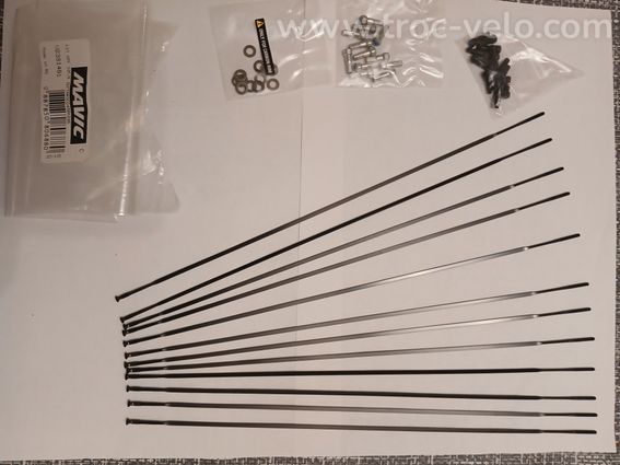 Kit 12 rayons MAVIC Crossride Cossmax 29" 2016 - 2