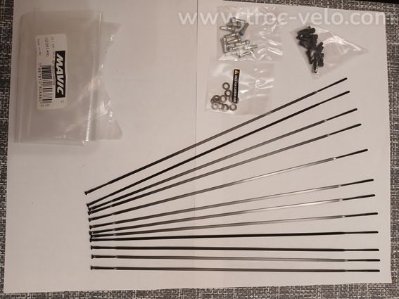 Kit 12 rayons MAVIC Crossride Cossmax 29" 2016 - 5