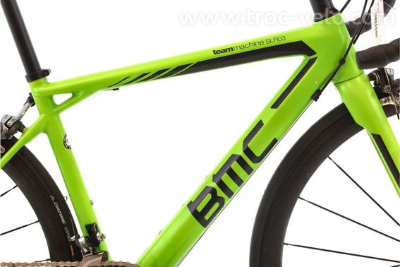 Produit Reconditionne Bmc Teammachine Slr 03 Vert Velo De Route Tres Bon Etat - 2