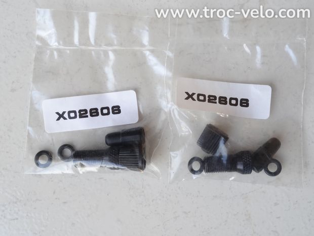 Adaptateurs valves tubeless MAVIC Presta Schraeder neufs - 5