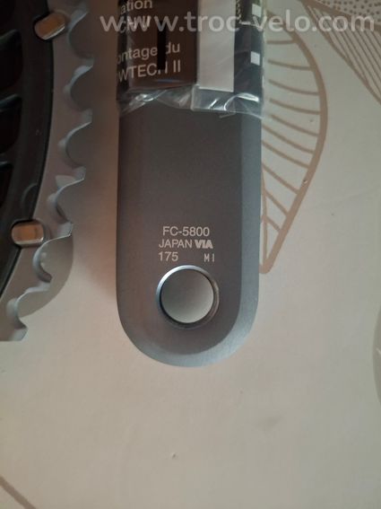 Pédalier neuf Shimano 105 39/53 - 4