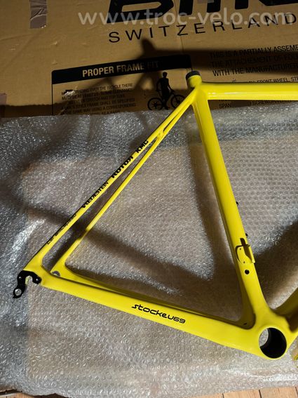 Cadre Eddy Merckx Stockeu 69 (Ridley helium SLX peint) pro team freinage patin - 3