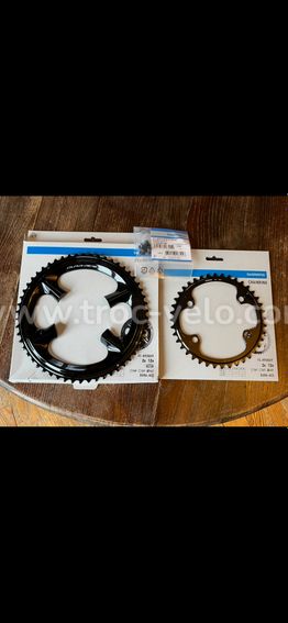 Plateau Shimano dura ace 54/40 12V neuf