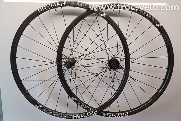 Roues Vtt 29 Carbone Origine Prymahl Polaris C25 Pro Evo 1373gr TBE roulé WE 2 mois - 1