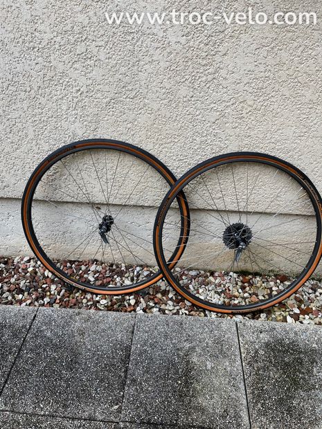 roues ambrosio boyaux /dura ace  - 1