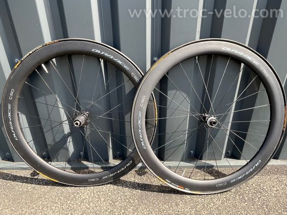 Dura ace C50 boyau Carbon disque