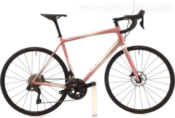 Produit Reconditionne Specialized Aethos Comp Di2 12v Rose Velo De Route Tres Bon Etat