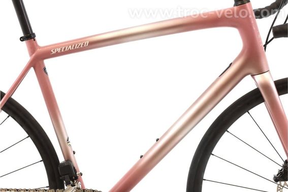 Produit Reconditionne Specialized Aethos Comp Di2 12v Rose Velo De Route Tres Bon Etat - 2