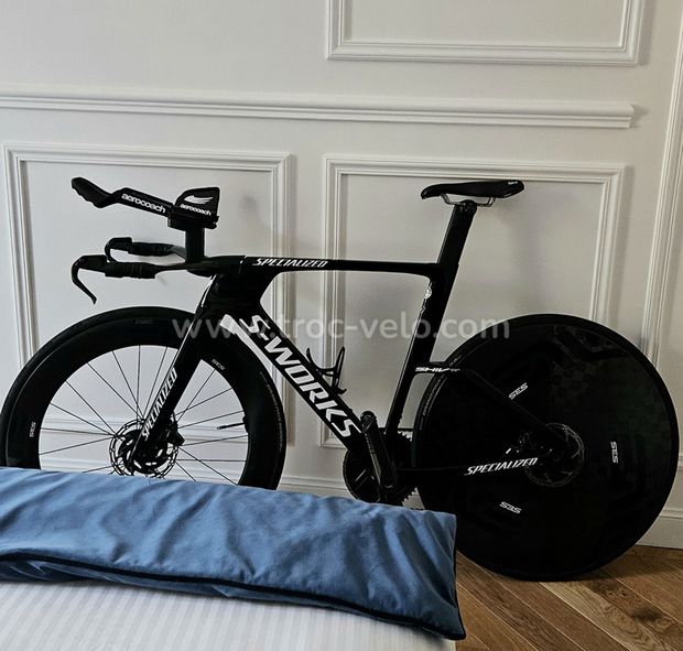 Specialized Shiv TT S-WORKS | Prolongateur Aerocoach | Roue Enve - 1