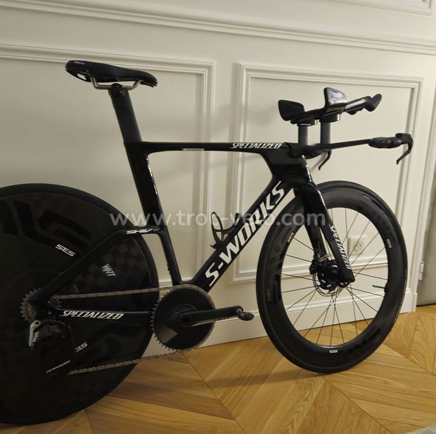 Specialized Shiv TT S-WORKS | Prolongateur Aerocoach | Roue Enve - 2