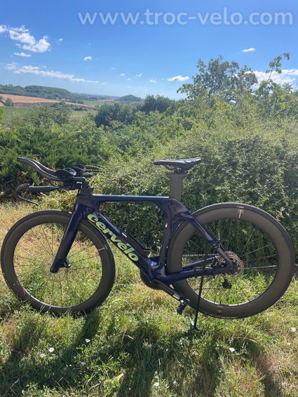 Vélo de triathlon/CLM Cervelo P-Serie Ultegra Di2 - 3