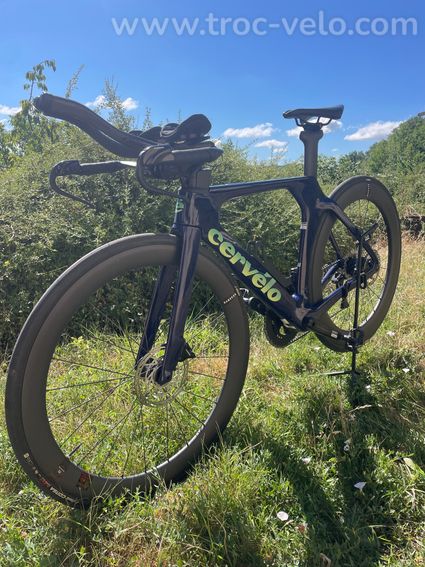 Vélo de triathlon/CLM Cervelo P-Serie Ultegra Di2 - 4