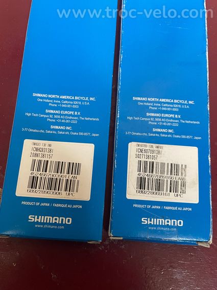 2 chaines 9 vitesses 138 maillons SHIMANO - 2