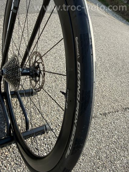 Cannondale SuperSix EVO Carbon Disc 105 - roues Carbone DT Swiss  - 4