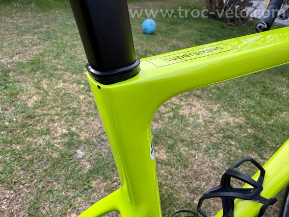 Cannondale SuperSix EVO Carbon Disc 105 - roues Carbone DT Swiss  - 8