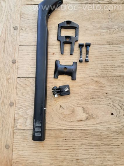 Tige de selle Cannondale C1 aero 27 carbone offset 15 mm - 3