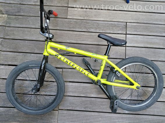 BMX Freestyle WeThePeople CRS FS 18 pouces - Version Gyro + Upgrades