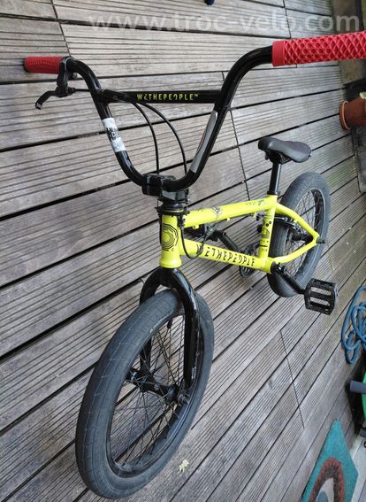 BMX Freestyle WeThePeople CRS FS 18 pouces - Version Gyro + Upgrades - 2