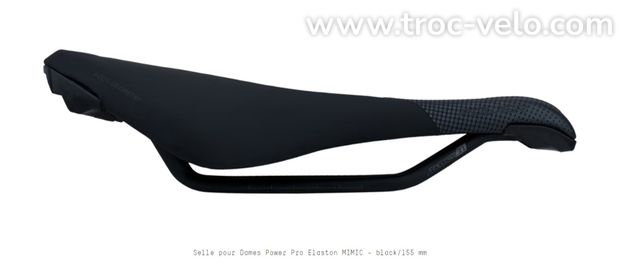 Selle SPECIALIZED POWER PRO ELASTON W/MIMIC - 155 mm - Noir  - 3