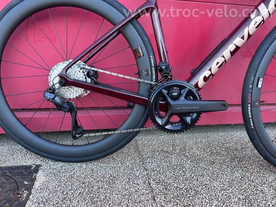 Neuf ! CALEDONIA-5 Ultegra DI2 2025 Taille 54 Carmine - 2