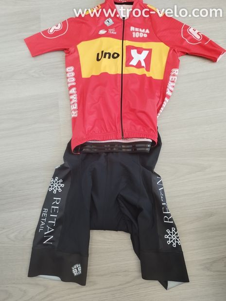  tenues pro bioracer UNO X édition tour de France 2023 et champion de Norvège  - 6