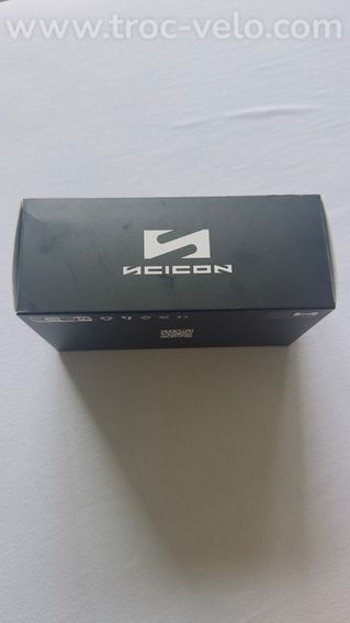 Lunettes SCICON rouges de cyclisme + écran supplémentaire et étui - 10