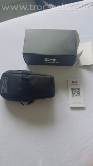 Lunettes SCICON rouges de cyclisme + écran supplémentaire et étui - 12