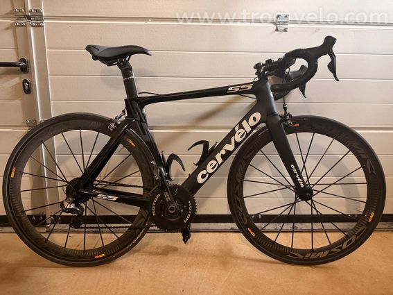 Cervélo S5 – Dura-Ace Di2 – Roues Mavic Cosmic Carbone – Année 2020