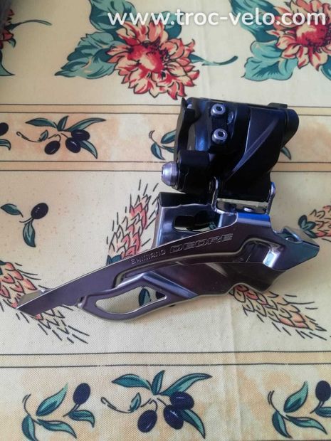 Derailleur avant Shimano Deore 2 x 10 vitesses - 1