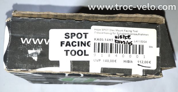 HOPE 'SPOT' Disc Mount Facing Tool (KA05.14H5) - 1