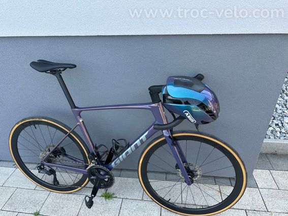 Vends magnifique vélo Giant Defy advanced O taille ML - 8
